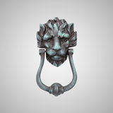 Lion Design Door Knocker
