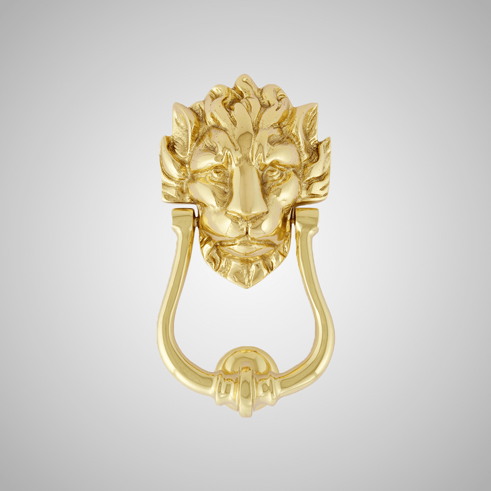 Lion Design Door Knocker