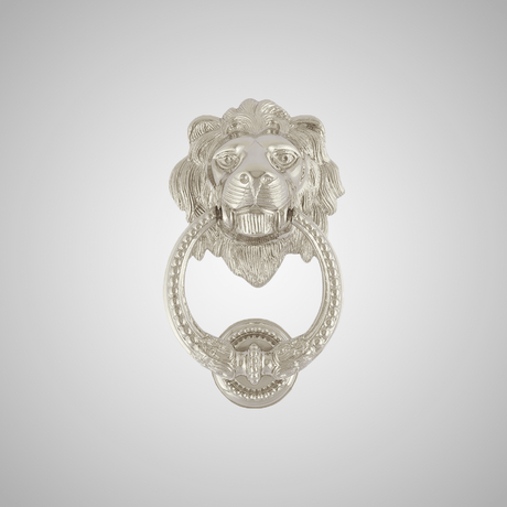 Lions Head Door Knocker