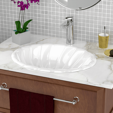 Locke Vitreous China Drop-In Sink