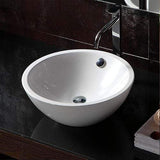 Lomira Vitreous China Round Vessel Sink