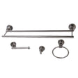 Lyana 4-Piece Bathroom Accessories Set
