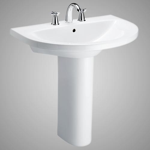 Lyons Vitreous China Pedestal Sink