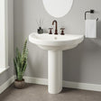 Lyons Vitreous China Pedestal Sink
