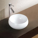 Manton Vitreous China Round Vessel Sink