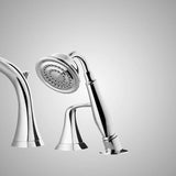 Maremmano Roman Tub Faucet with Hand-Held Shower