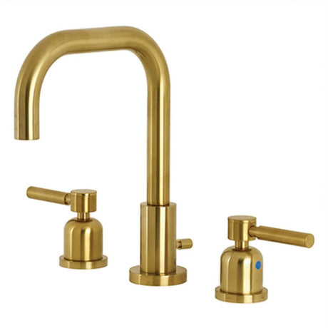 Margherita Widespread Bathroom Faucet with Brass Pop-Up