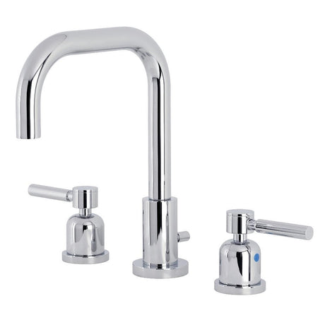 Margherita Widespread Bathroom Faucet with Brass Pop-Up