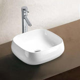 Markham Vitreous China Rectangular Vessel Sink