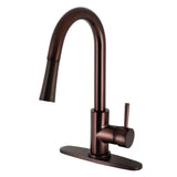 Mateo Single-Handle Pull-Down Kitchen Faucet