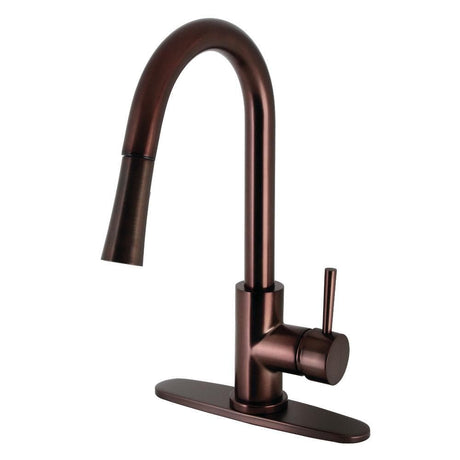 Mateo Single-Handle Pull-Down Kitchen Faucet