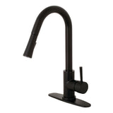 Mateo Single-Handle Pull-Down Kitchen Faucet