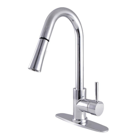 Mateo Single-Handle Pull-Down Kitchen Faucet