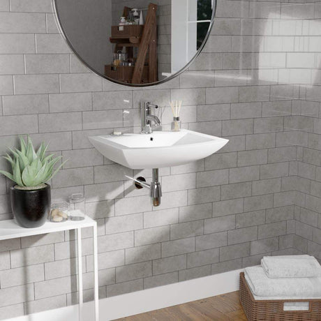 Mauston Vitreous China Wall-Mount Bathroom Sink
