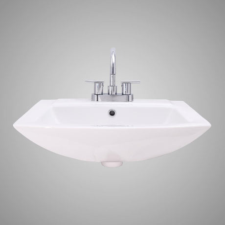 Mauston Vitreous China Wall-Mount Bathroom Sink