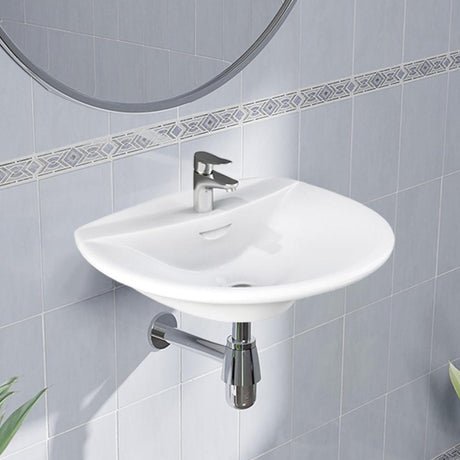 Medina 100 Vitreous China Wall-Mount Sink