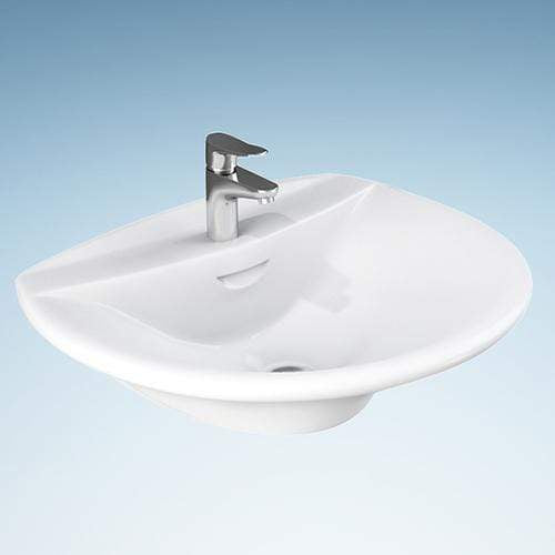 Medina 100 Vitreous China Wall-Mount Sink