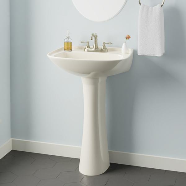 Metter Vitreous China Pedestal Sink