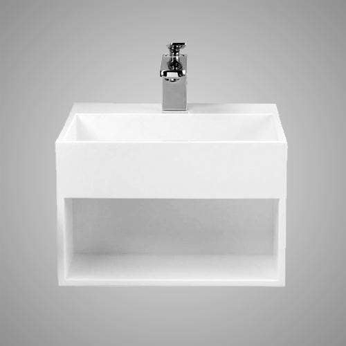 Moneta Resin Wall-Mount Sink