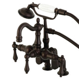 Nelley Deck-Mount Tub Faucet with Hand Shower