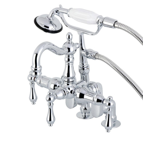Nelley Deck-Mount Tub Faucet with Hand Shower