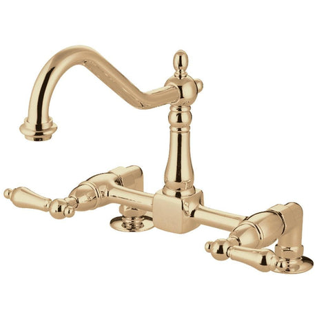 Nicolo Two-Handle Bridge Kitchen Faucet