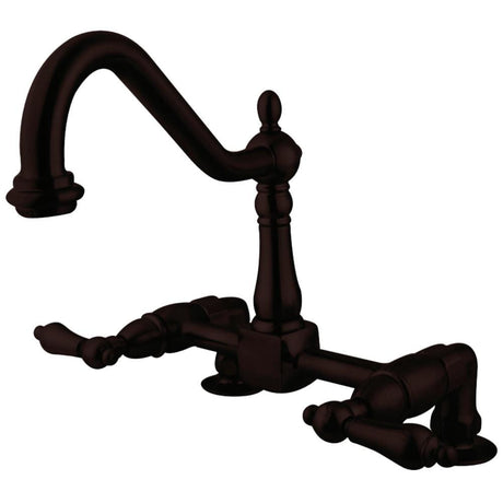 Nicolo Two-Handle Bridge Kitchen Faucet