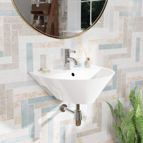 Norene 300 Vitreous China Wall-Mount Sink