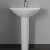 Norene Vitreous China Pedestal Sink