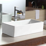 Ogema Vitreous China Rectangular Vessel Sink