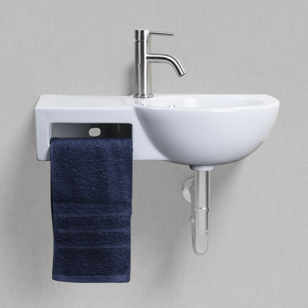 Olso Vitreous China Wall-Mount Bathroom Sink