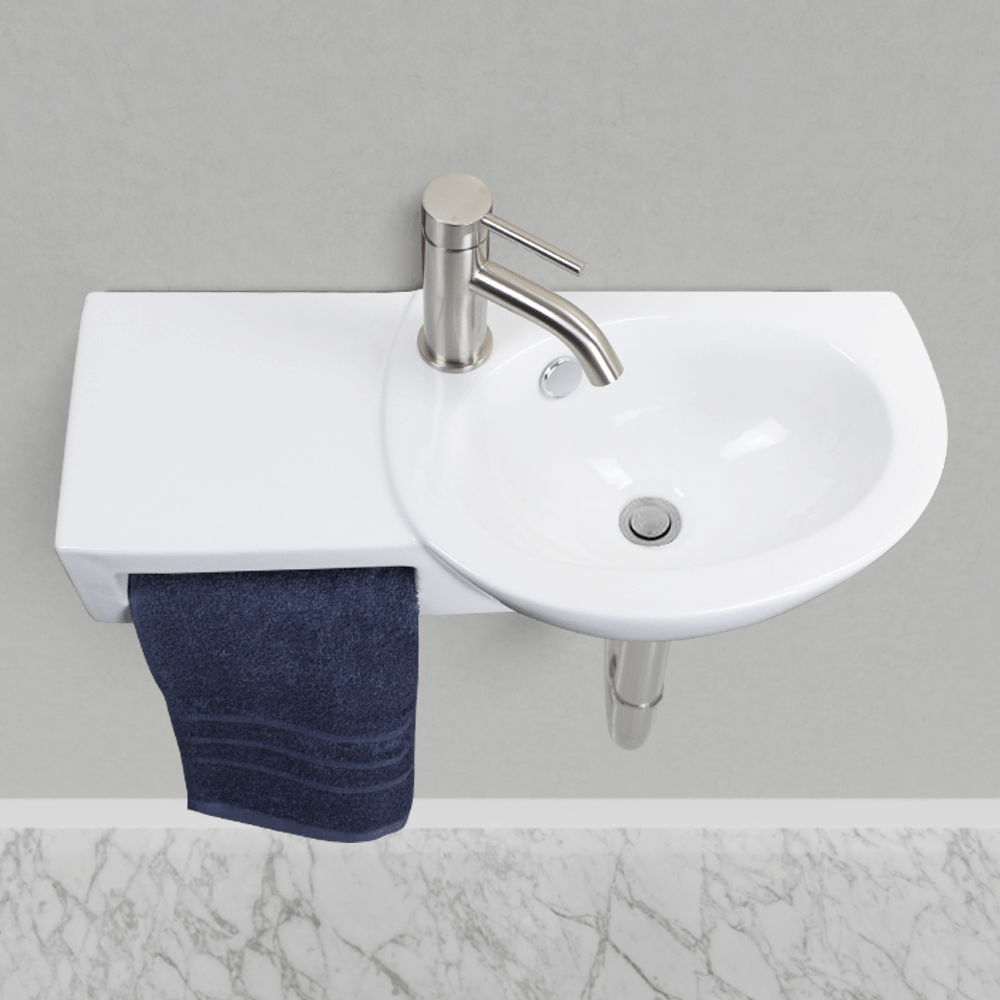 Olso Vitreous China Wall-Mount Bathroom Sink