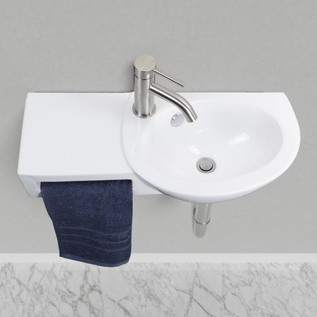 Olso Vitreous China Wall-Mount Bathroom Sink