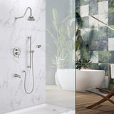 Owen Pressure Balance Shower System with Shower Head, Hand Shower and Tub Spout