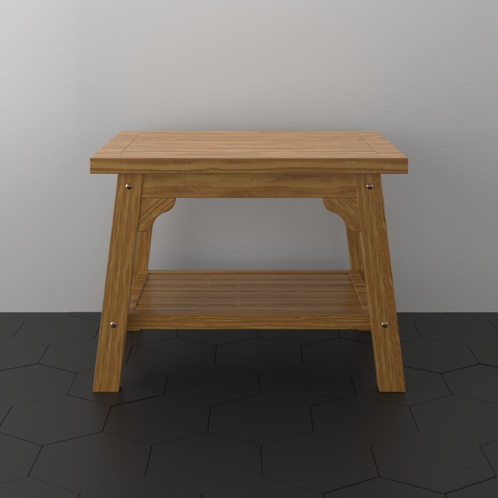 Parnes Teak Shower Stool