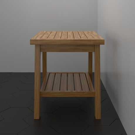 Parnes Teak Shower Stool