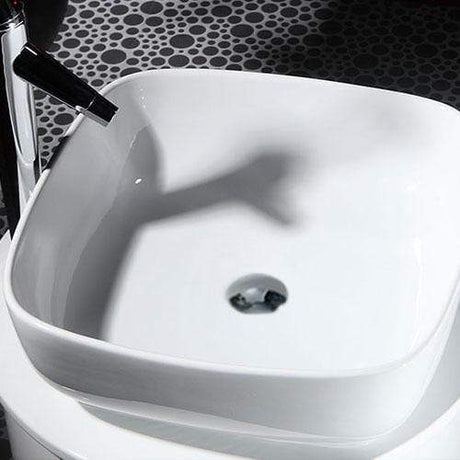 Pennan Vitreous China Square Vessel Sink