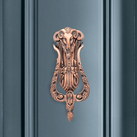 Rams Head Door Knocker