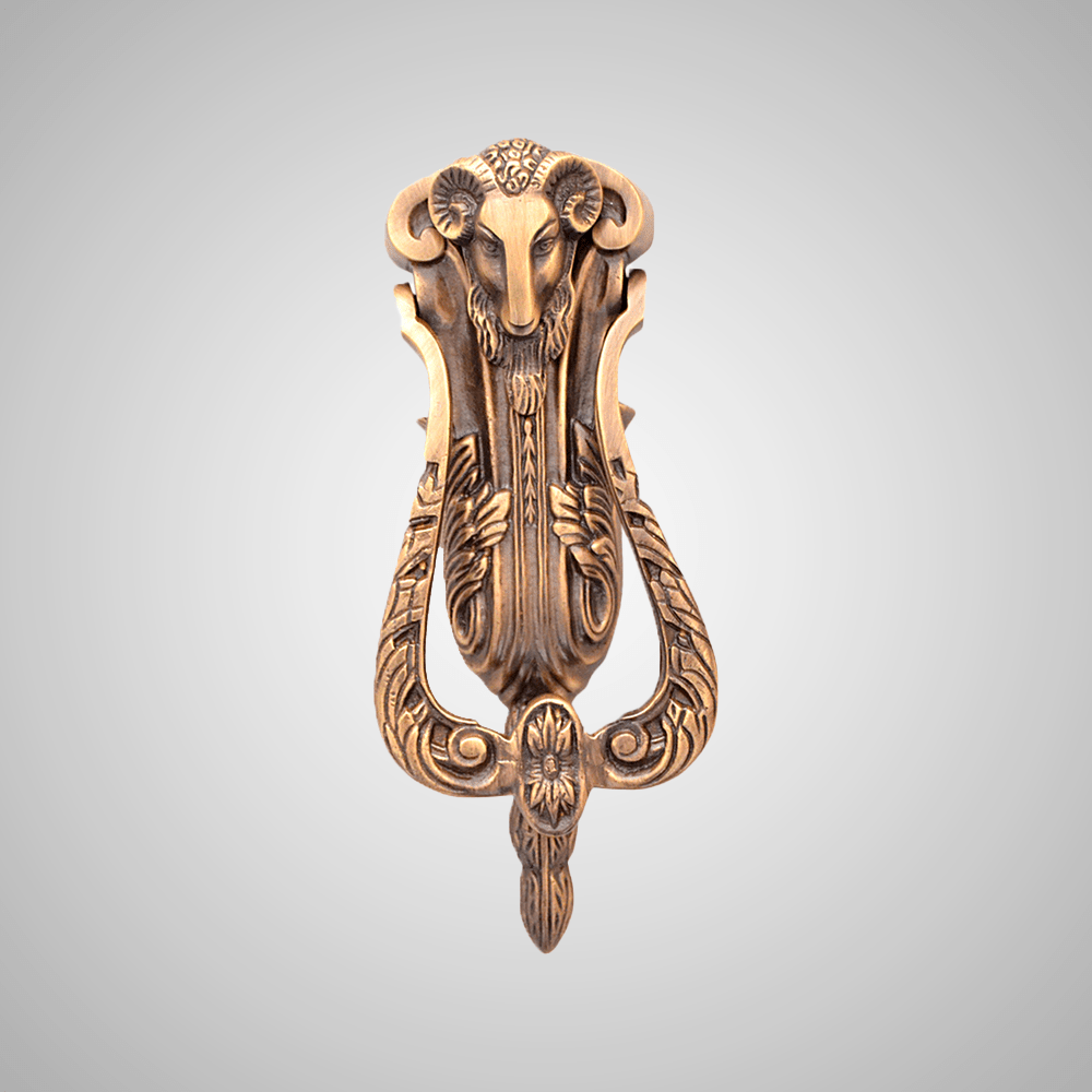 Rams Head Door Knocker
