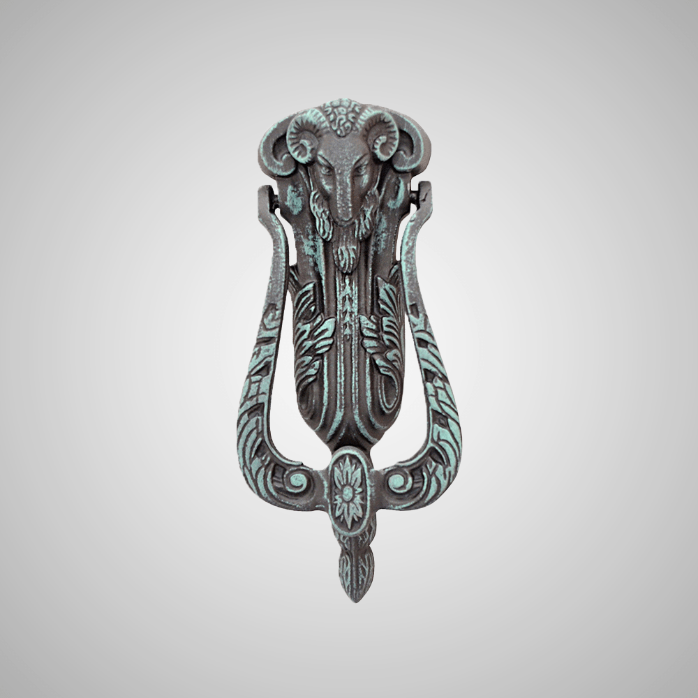 Rams Head Door Knocker