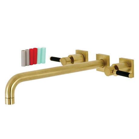 Rappenep Bathroom Wall-Mount Roman Tub Faucet