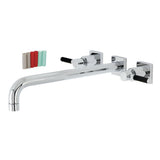 Rappenep Bathroom Wall-Mount Roman Tub Faucet