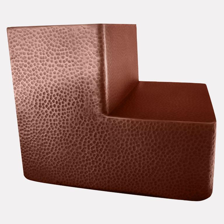 Rectangular Copper Tub Steps