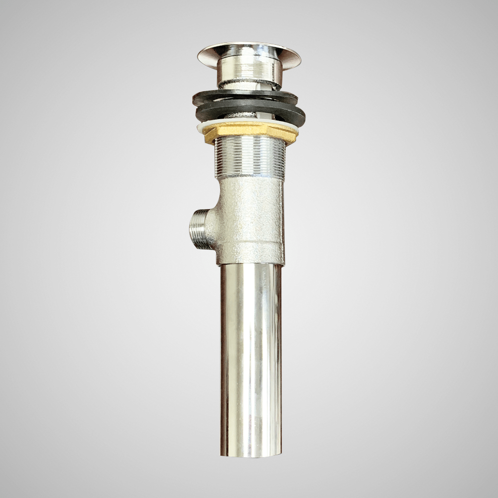 Replacement Bathroom Sink Drain Assembly with Lift Rod