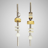 Replacement Bathroom Sink Drain Assembly with Lift Rod