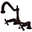 Rosa Two-Handle Bridge Kitchen Faucet