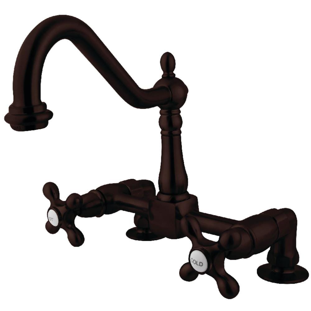 Rosa Two-Handle Bridge Kitchen Faucet