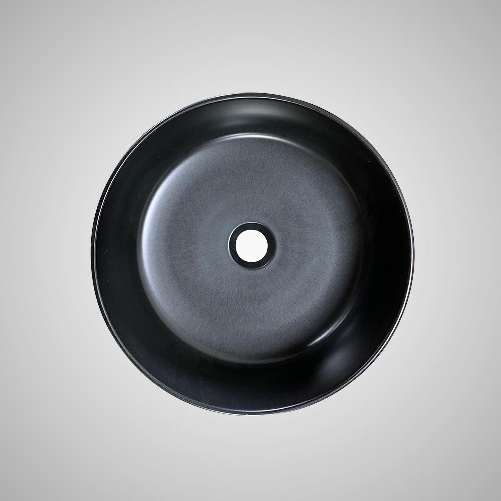 Rudyard Vitreous China Vessel Sink - Matte Black