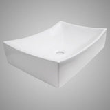 Saginaw Vitreous China Rectangular Vessel Sink