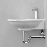 Santee Vitreous China Corner Wall-Mount Sink